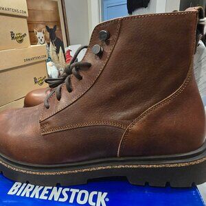 Birkenstock Highwood Lace Mid Men Leather Boot Boots 1028241 Size 11 US NEW NIB